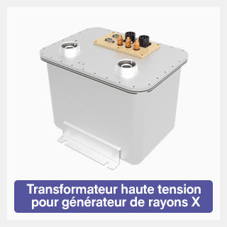 Transformateur haute tension pour générateur de rayons X