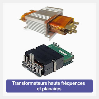 Transformateur haute fréquence et planaires